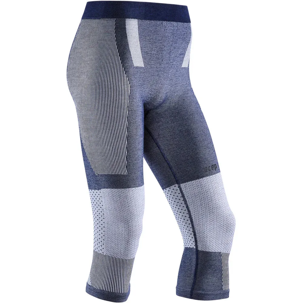 CEP Men's Ski Touring 3/4 Base Tights