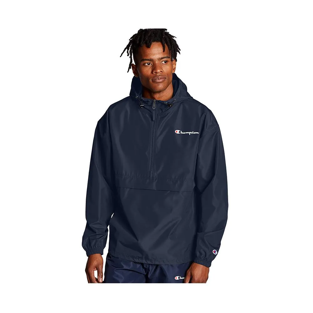 Champion Men's Packable Jacket Navy V1012 549369 031