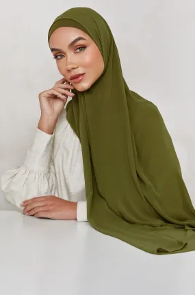 Chiffon LITE Hijab - Avocado