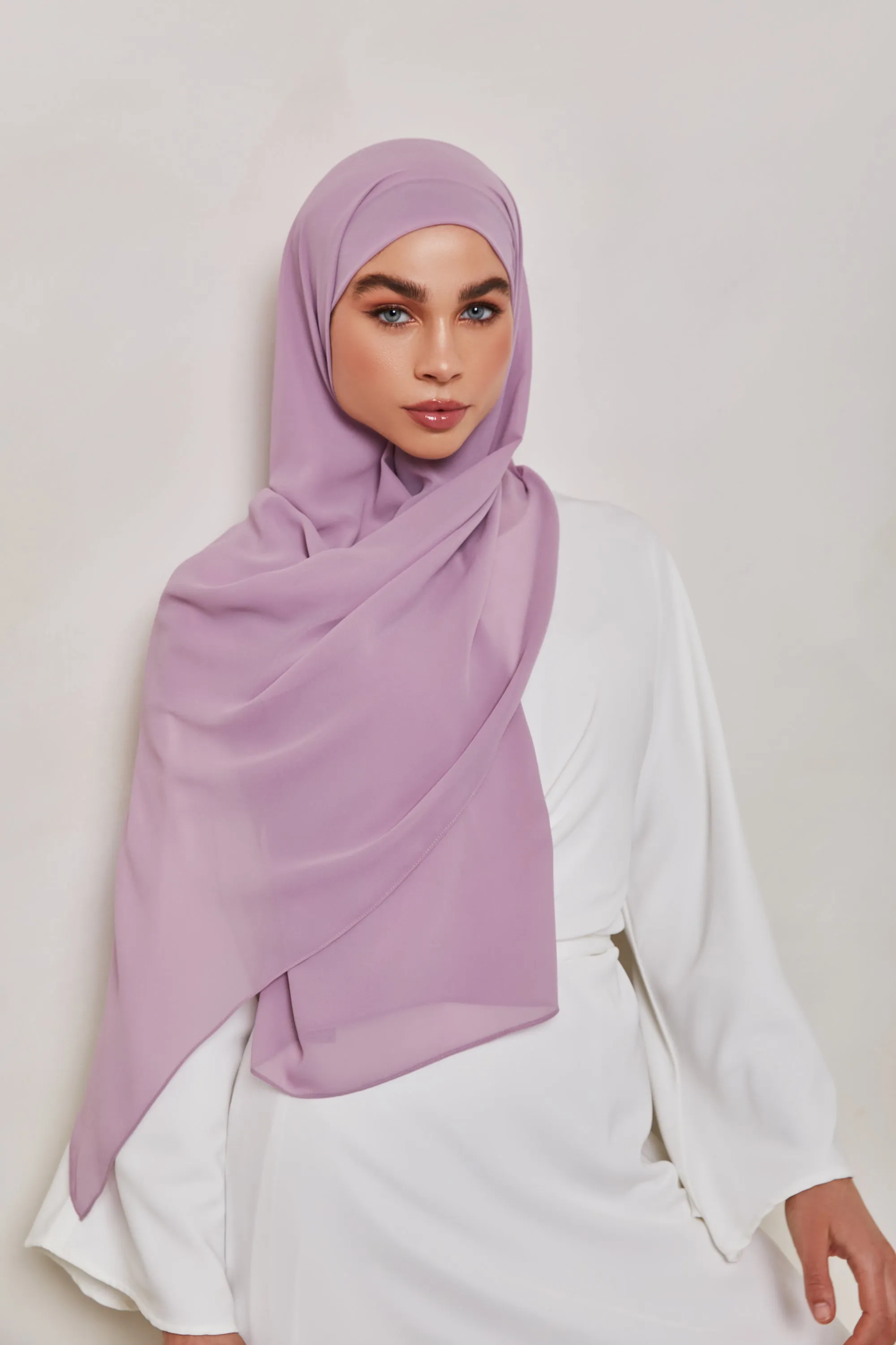 Chiffon LITE Hijab - Wisteria