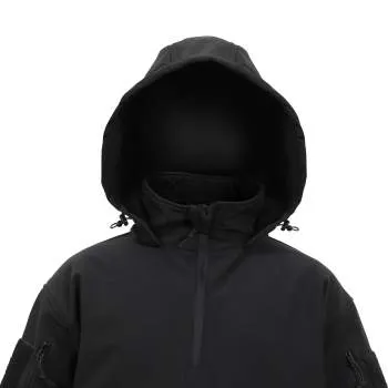 Concealed Carry Soft Shell Anorak - Black