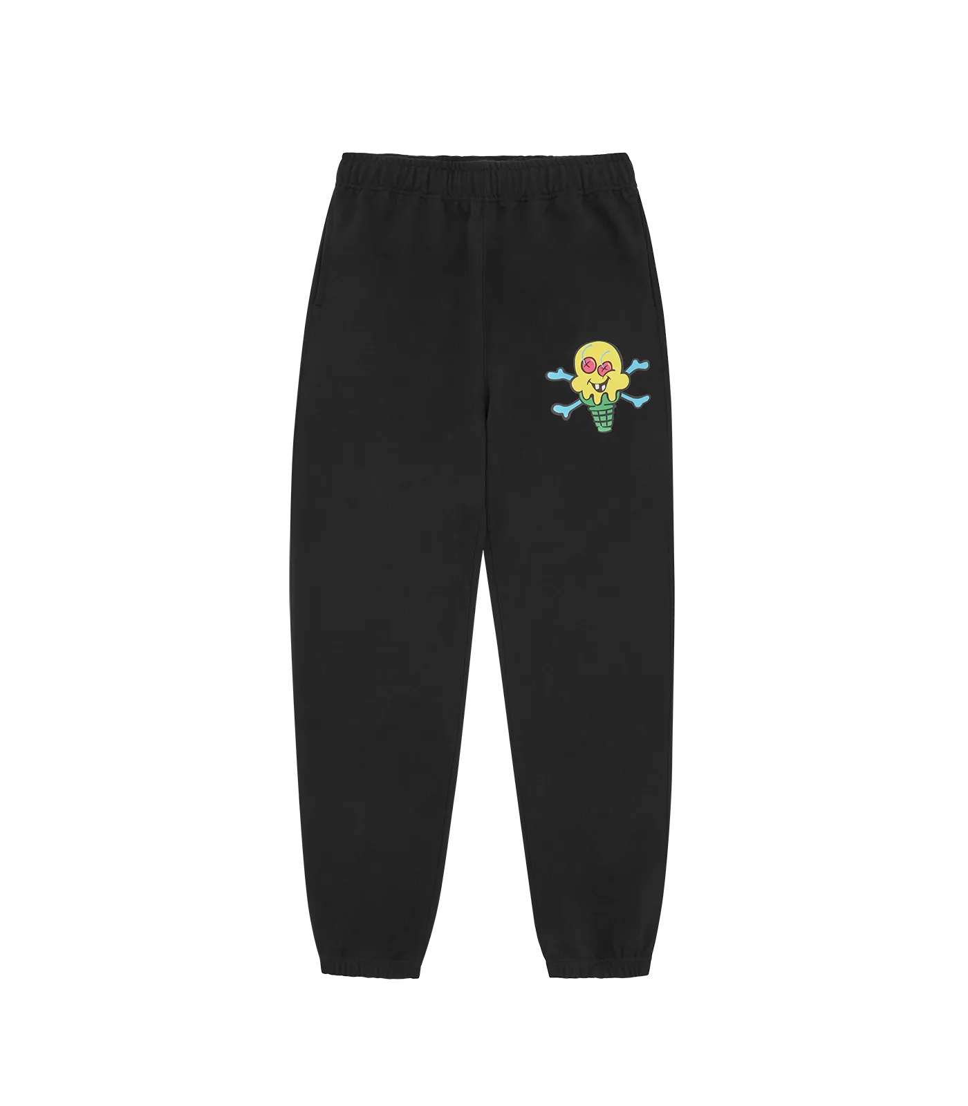 CONES & BONES SWEATPANTS - BLACK