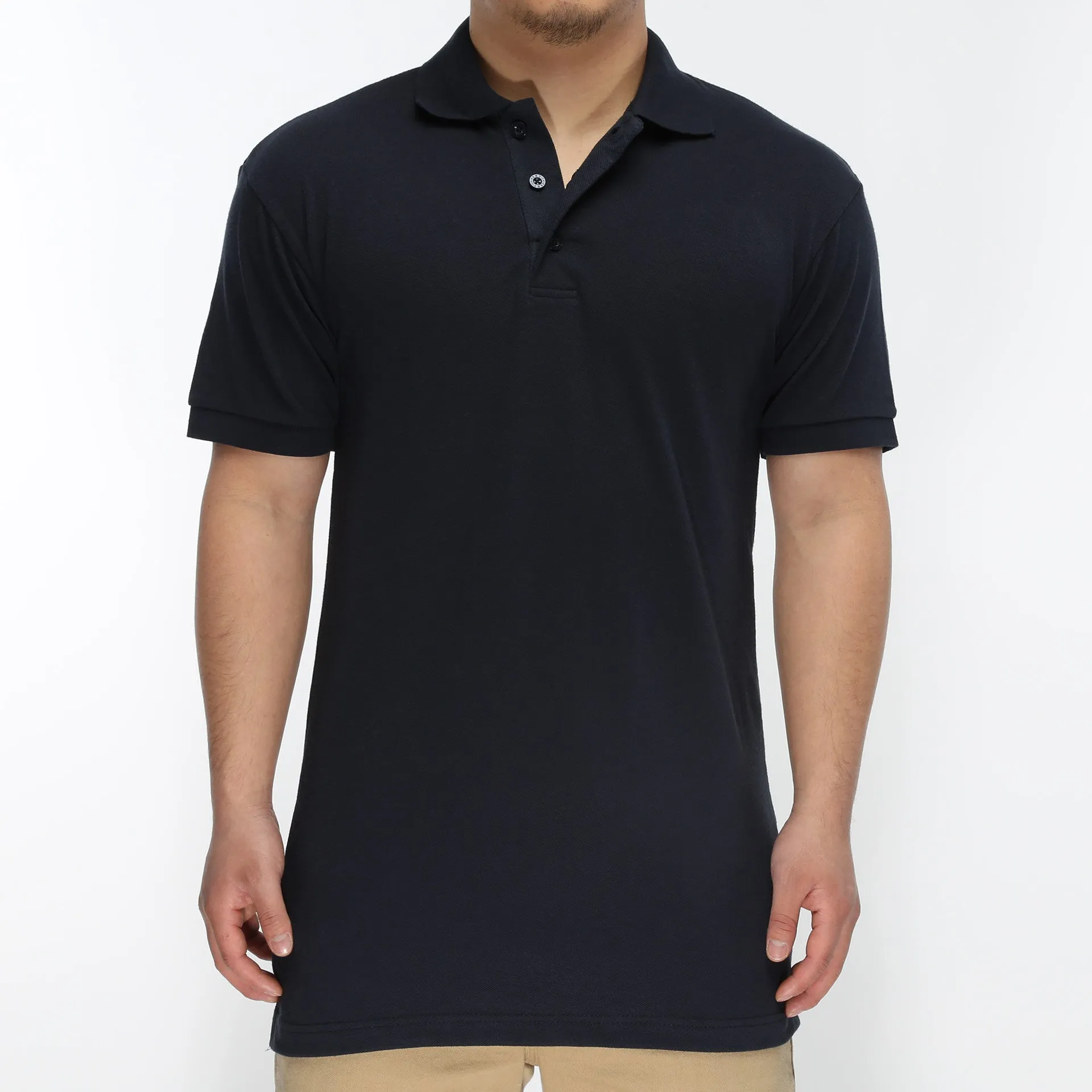 Dickies Adult Short Sleeve Polo Shirt - Navy