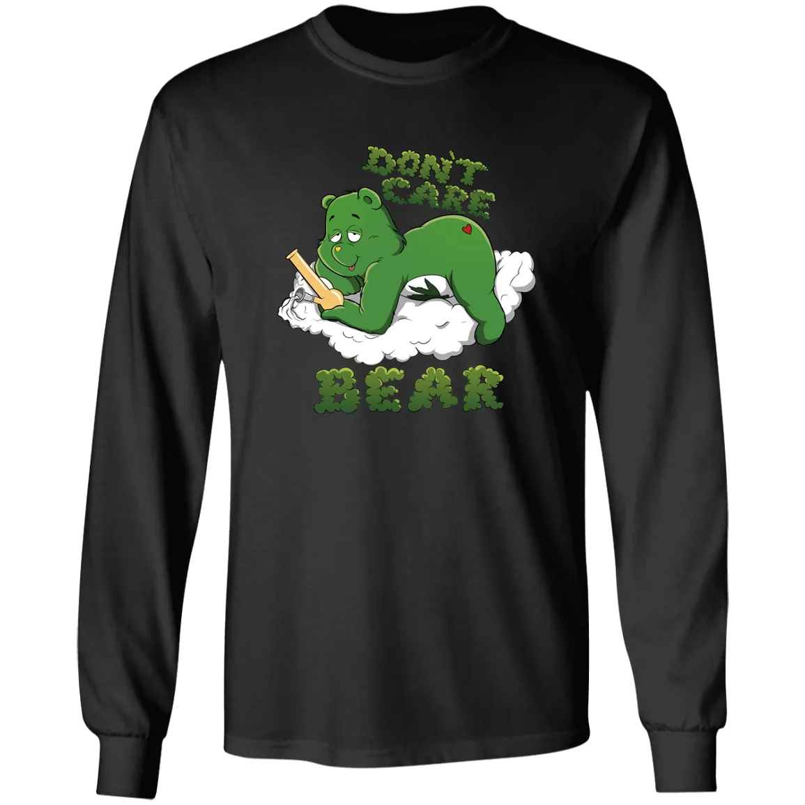 Don't Care Bear Long T-Shirt