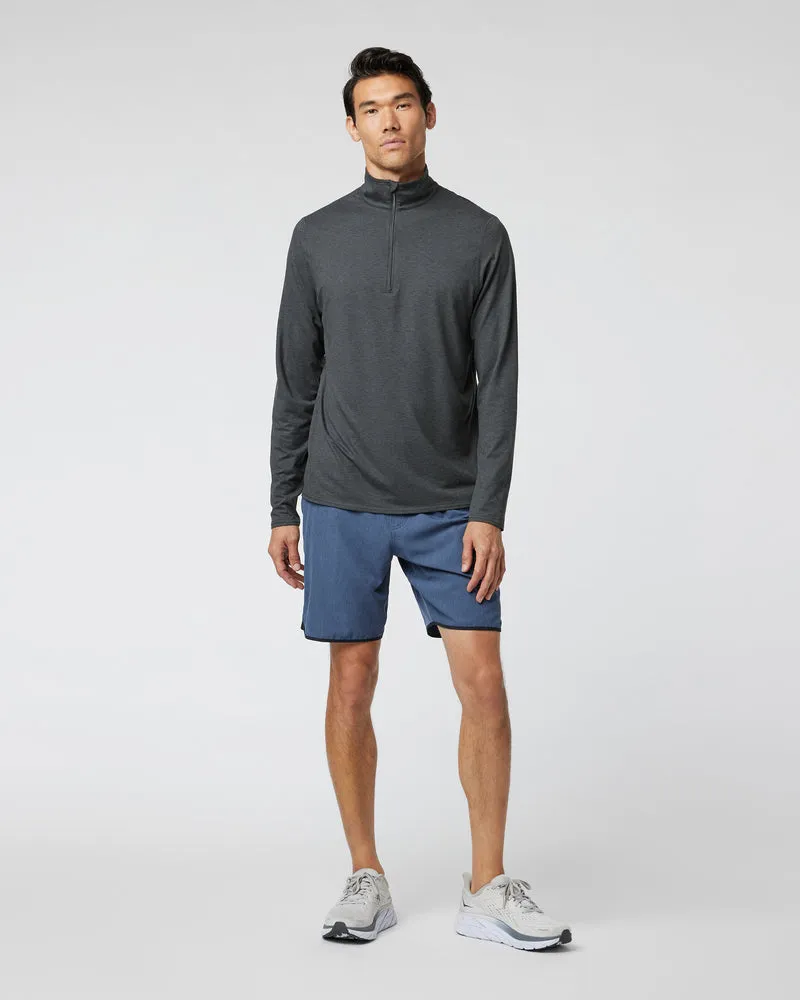 Ease Performance 1/2 Zip 2.0: Charcoal Heather