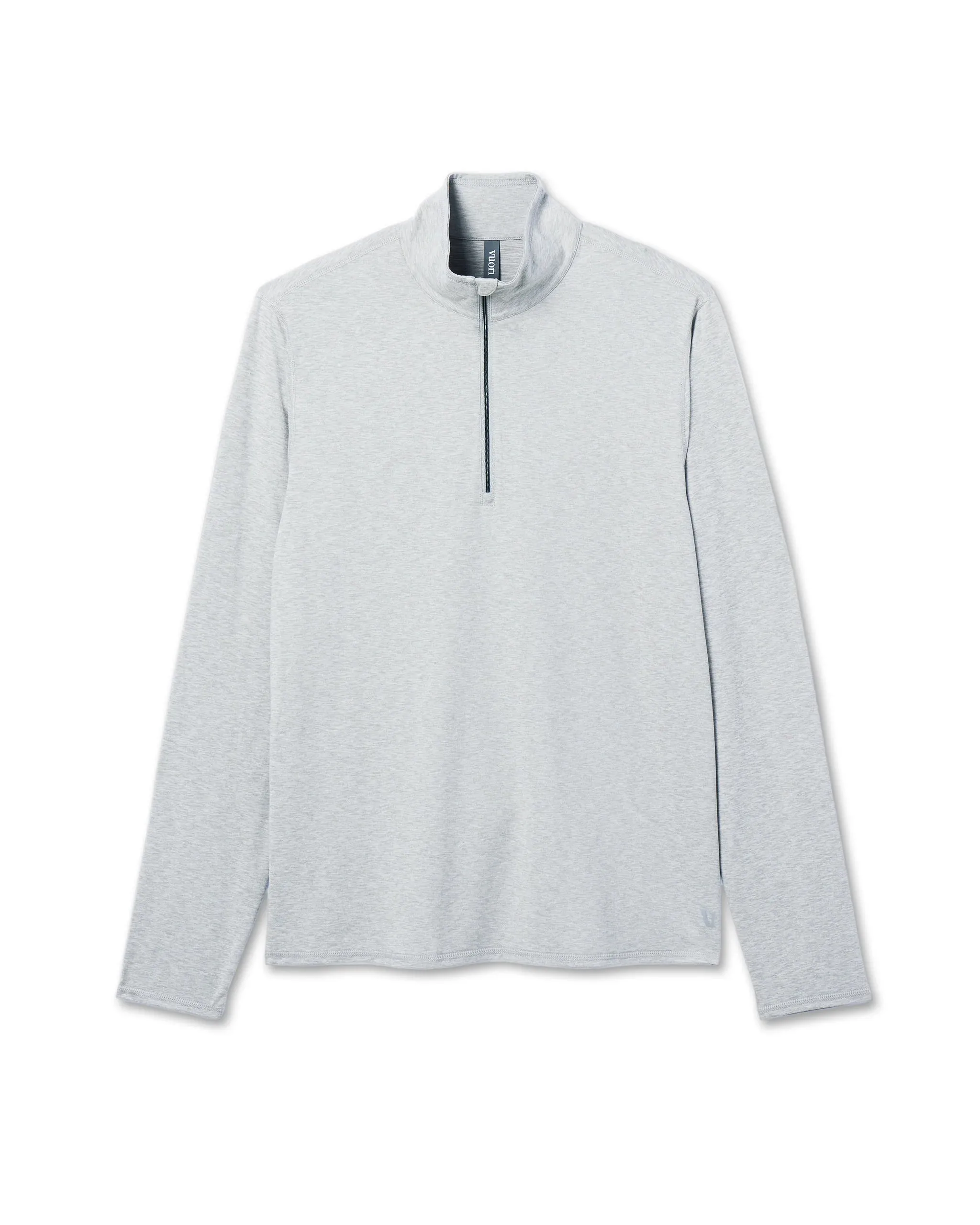 Ease Performance 1/2 Zip 2.0: Light Heather Grey