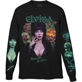 ELVIRA: MONSTER MASH - LONG SLEEVE SHIRT