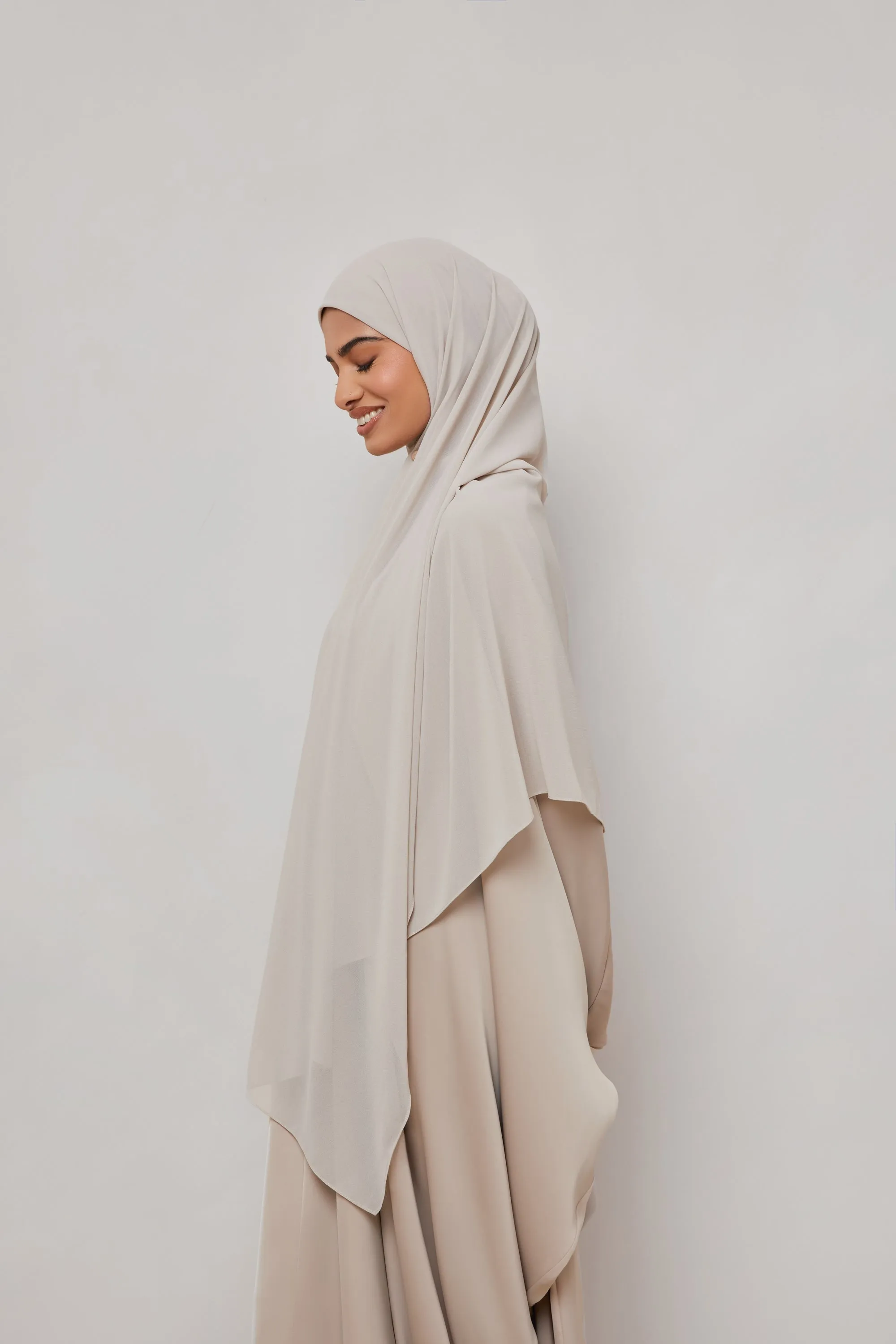 Essential Chiffon Hijab - Cloud