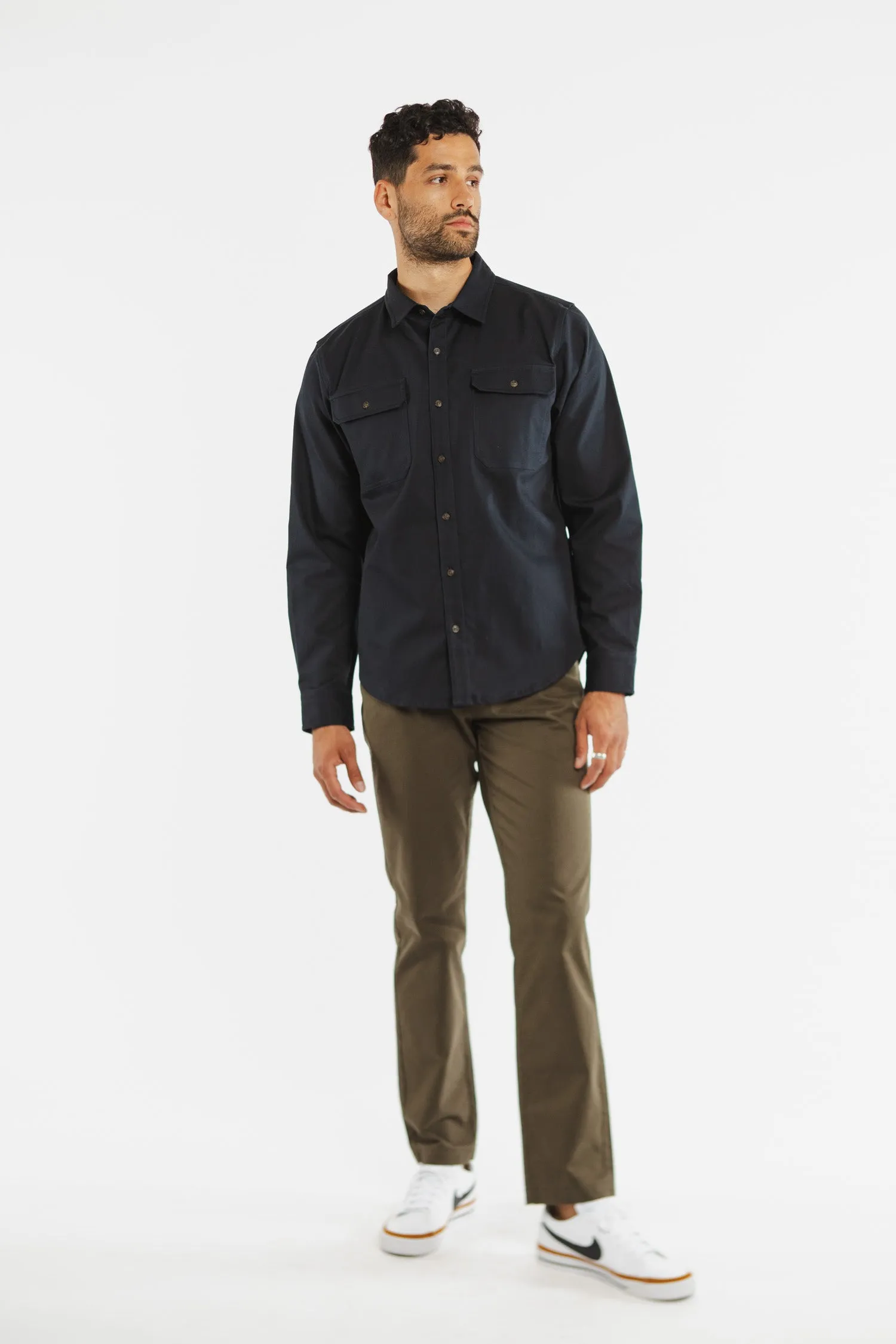 Eugene Utility Shirt / Navy