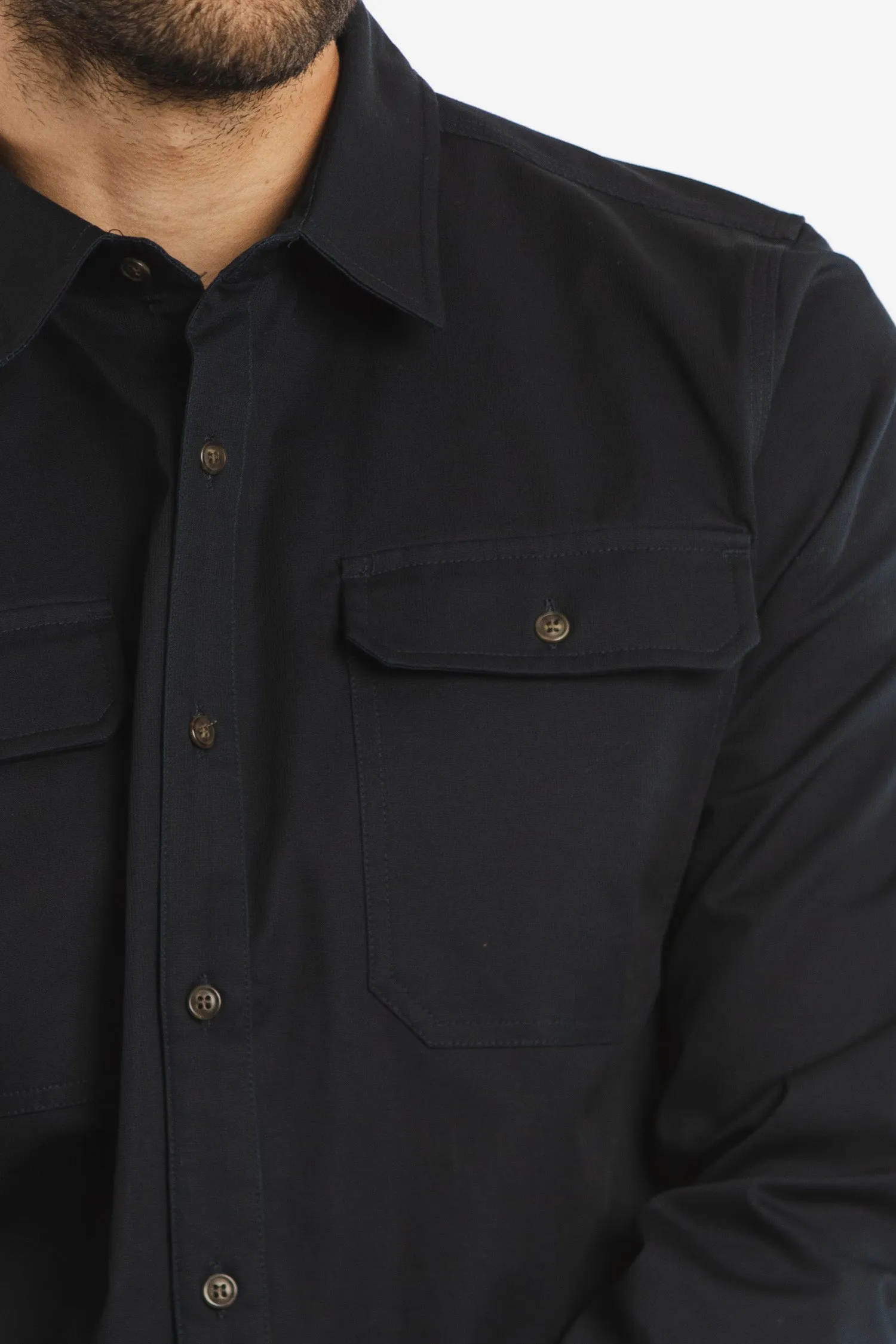 Eugene Utility Shirt / Navy