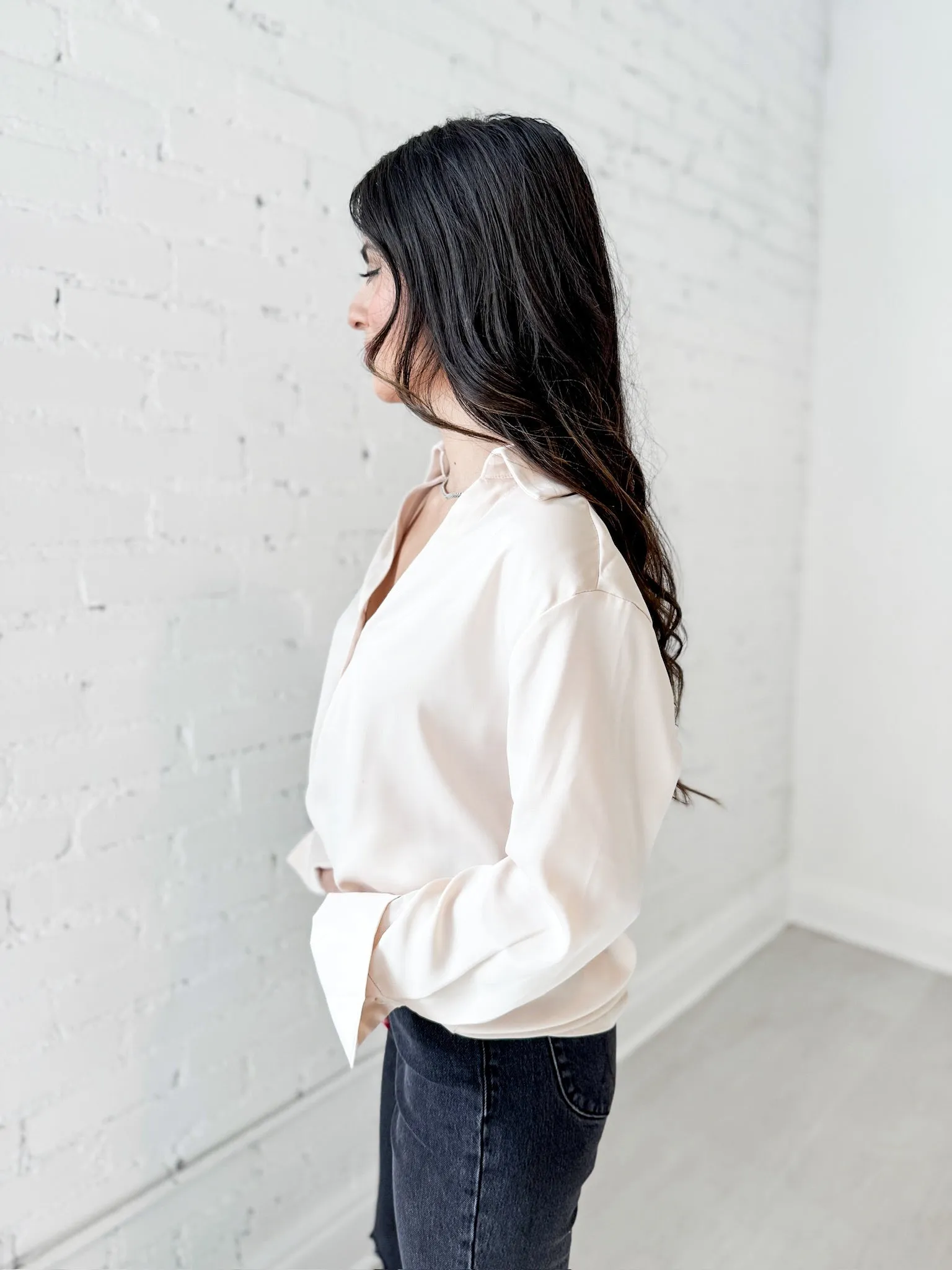 Evangelista Button Down Blouse