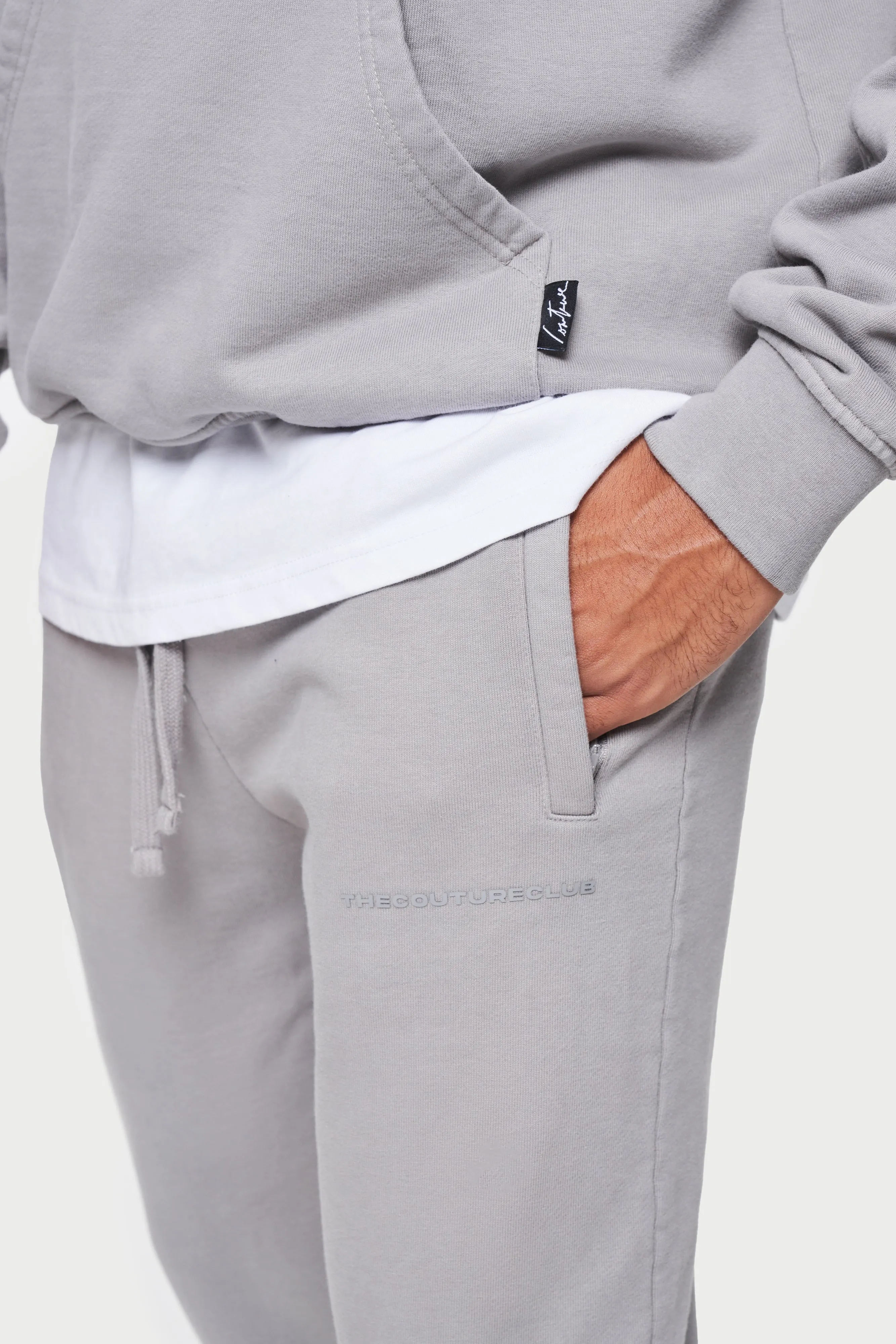 EVERYDAY WASHED JOGGERS - GREY