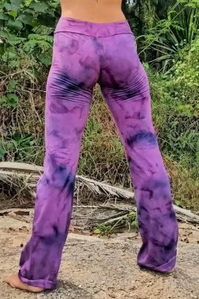 Flared Yoga Pants in Purple Haze