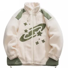 Fleece Stars Space Jacket