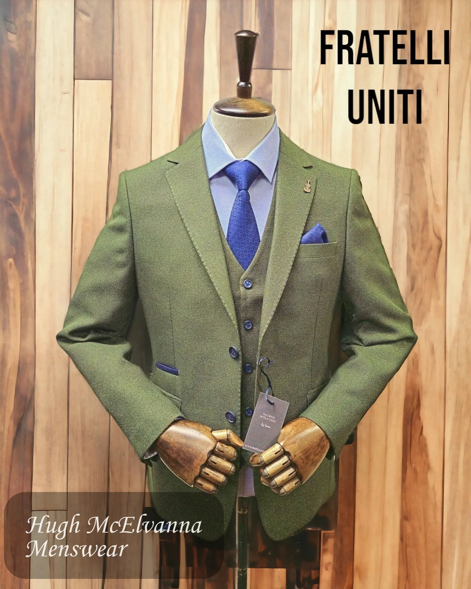 Fratelli OLIVE Jacket & Waistcoat