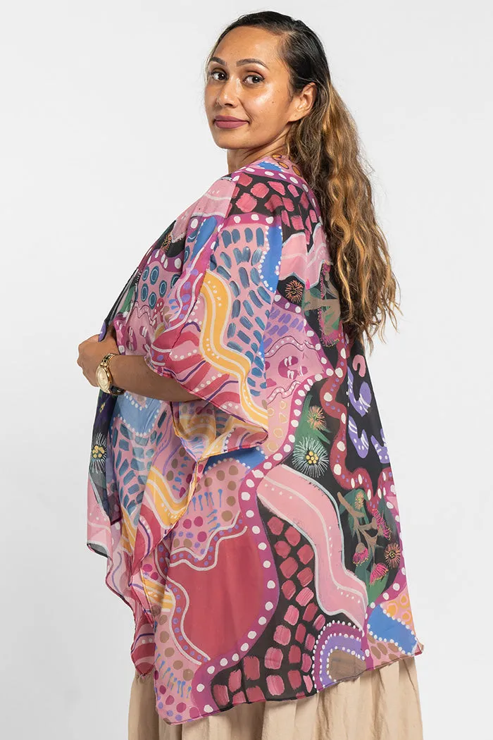 Guiding Light Chiffon Shawl