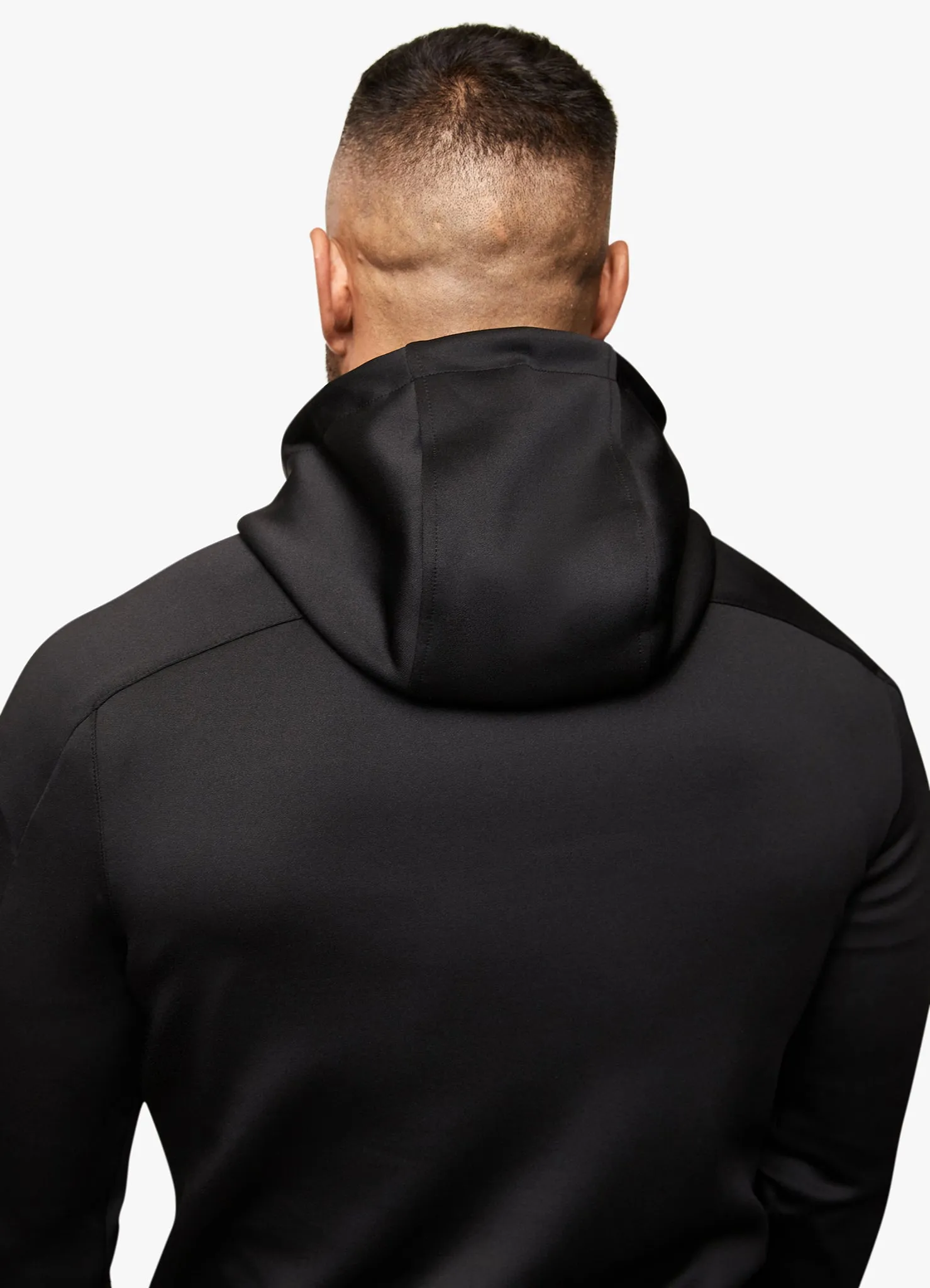 Gym King Eclipse Poly FZ Tracksuit - Black