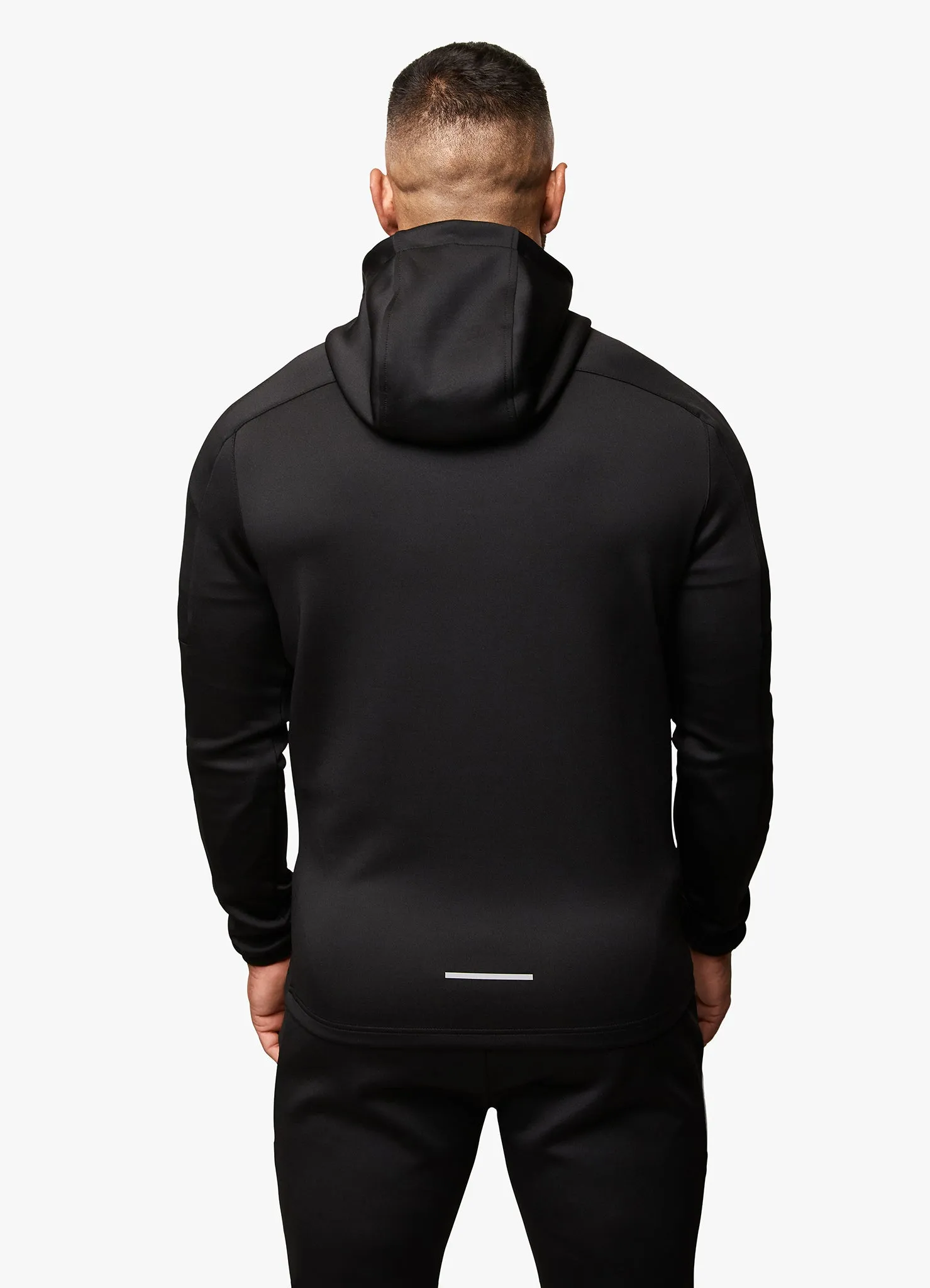 Gym King Eclipse Poly FZ Tracksuit - Black