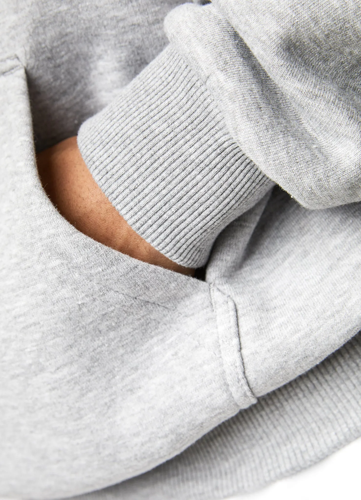 Gym King Established Tracksuit - Light Grey Marl