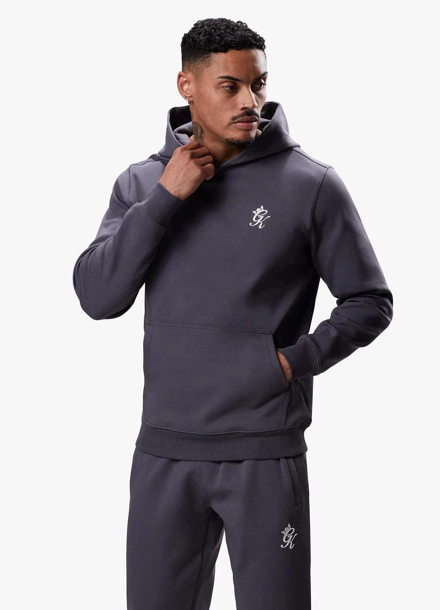 Gym King Split Linear Tracksuit - Graphite