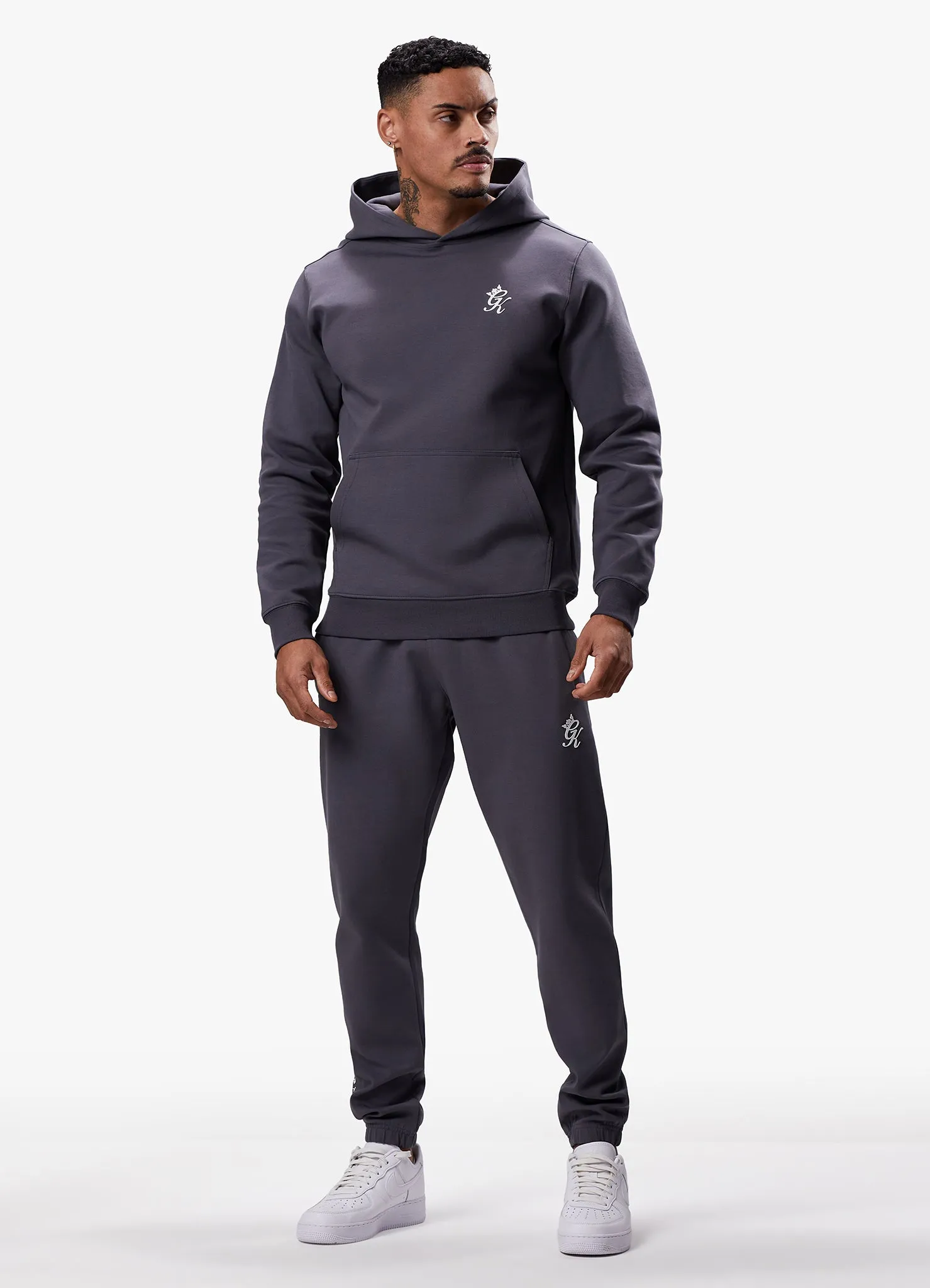 Gym King Split Linear Tracksuit - Graphite