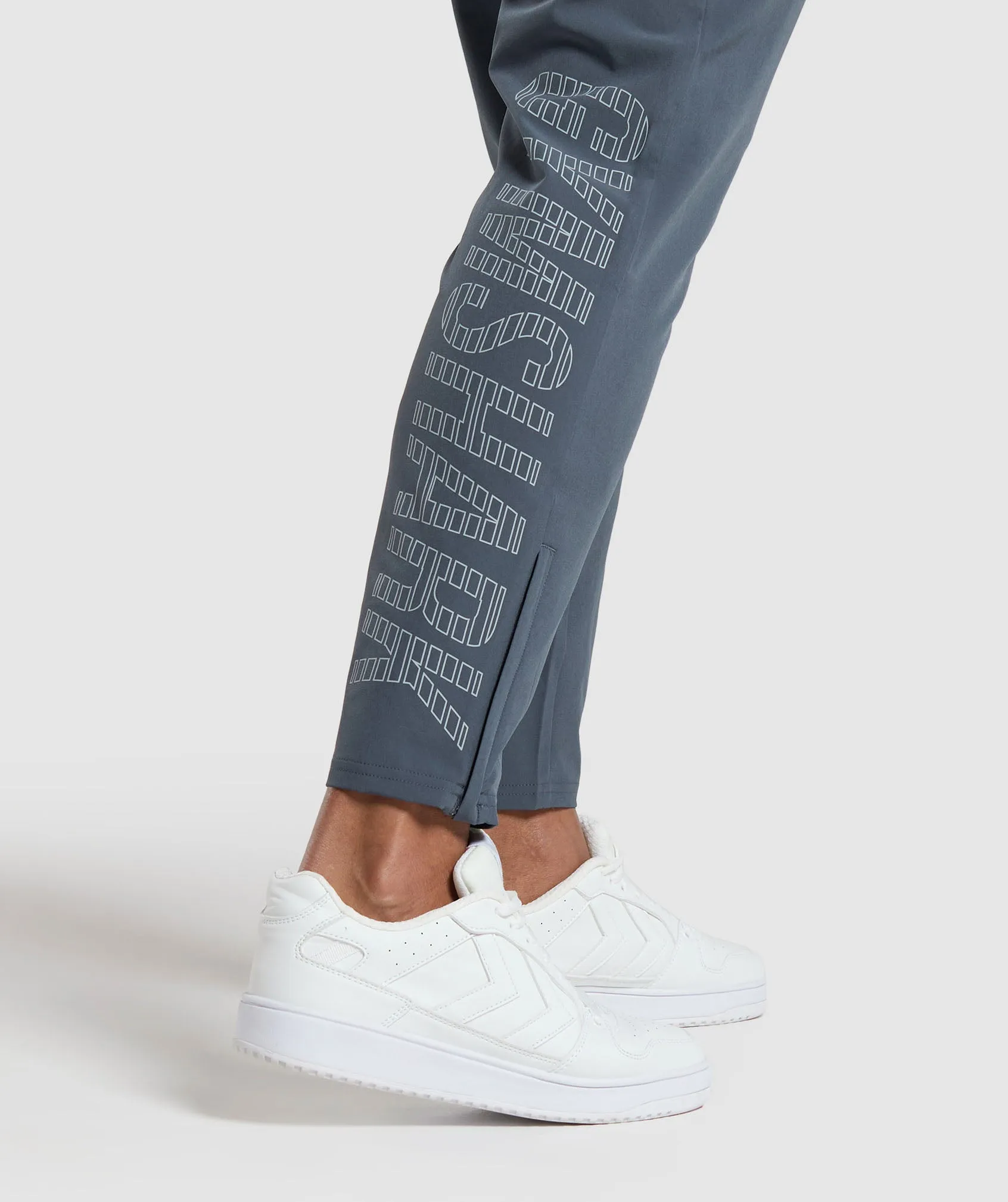 Gymshark Conditioning Goods Woven Joggers - Titanium Blue