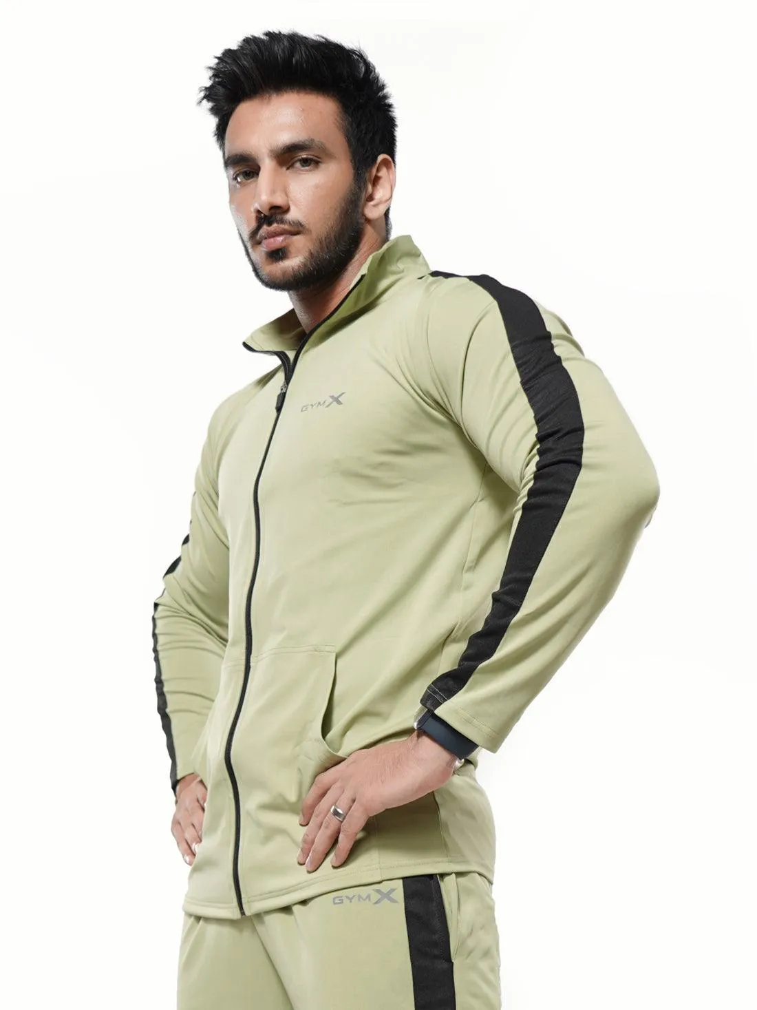 GymX UFO Pista Green Jacket - Sale