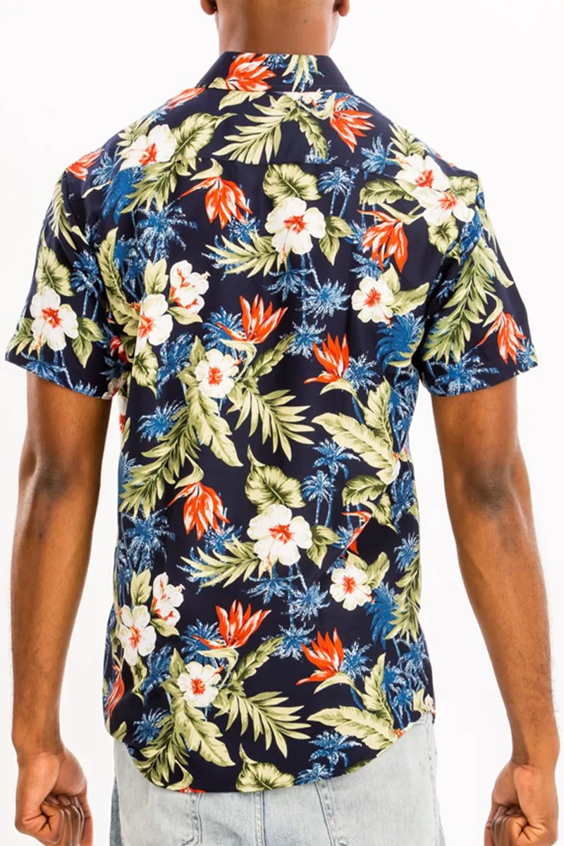 HAWAIIAN BUTTON DOWN SHIRT