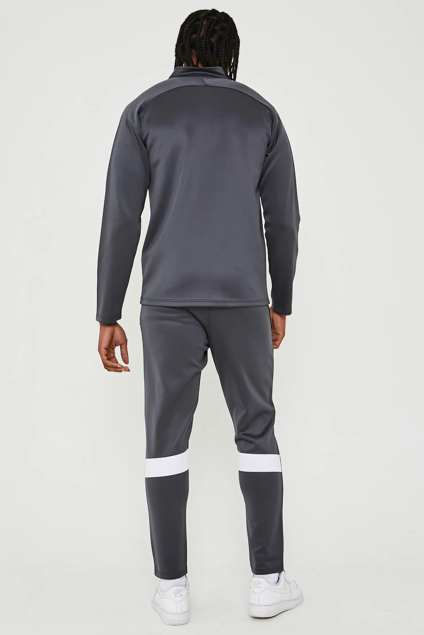 Hill Street Poly Tracksuit - Grey