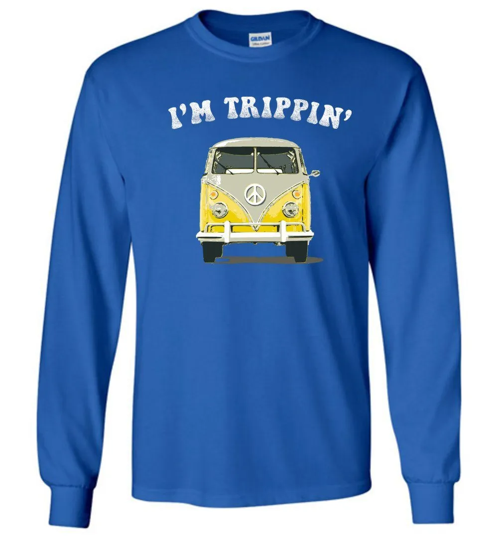 Hippie Van - I'm Trippin' Long Sleeve T-Shirts