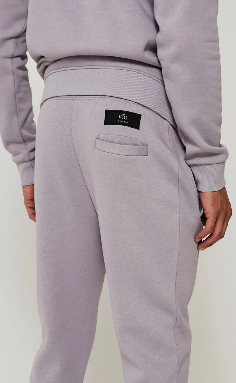 Holloway Road Fleece Tracksuit - Heather Grey