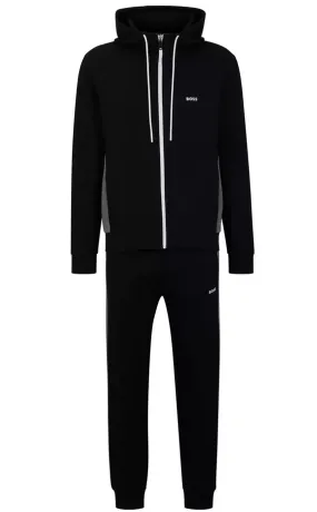 Hugo Boss Mens Black Tracksuit Set - Model 50506320-001