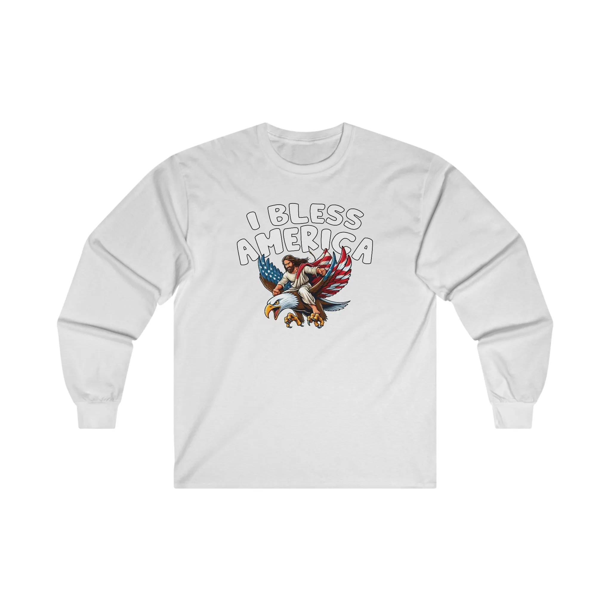 I Bless America Long Sleeve Tee