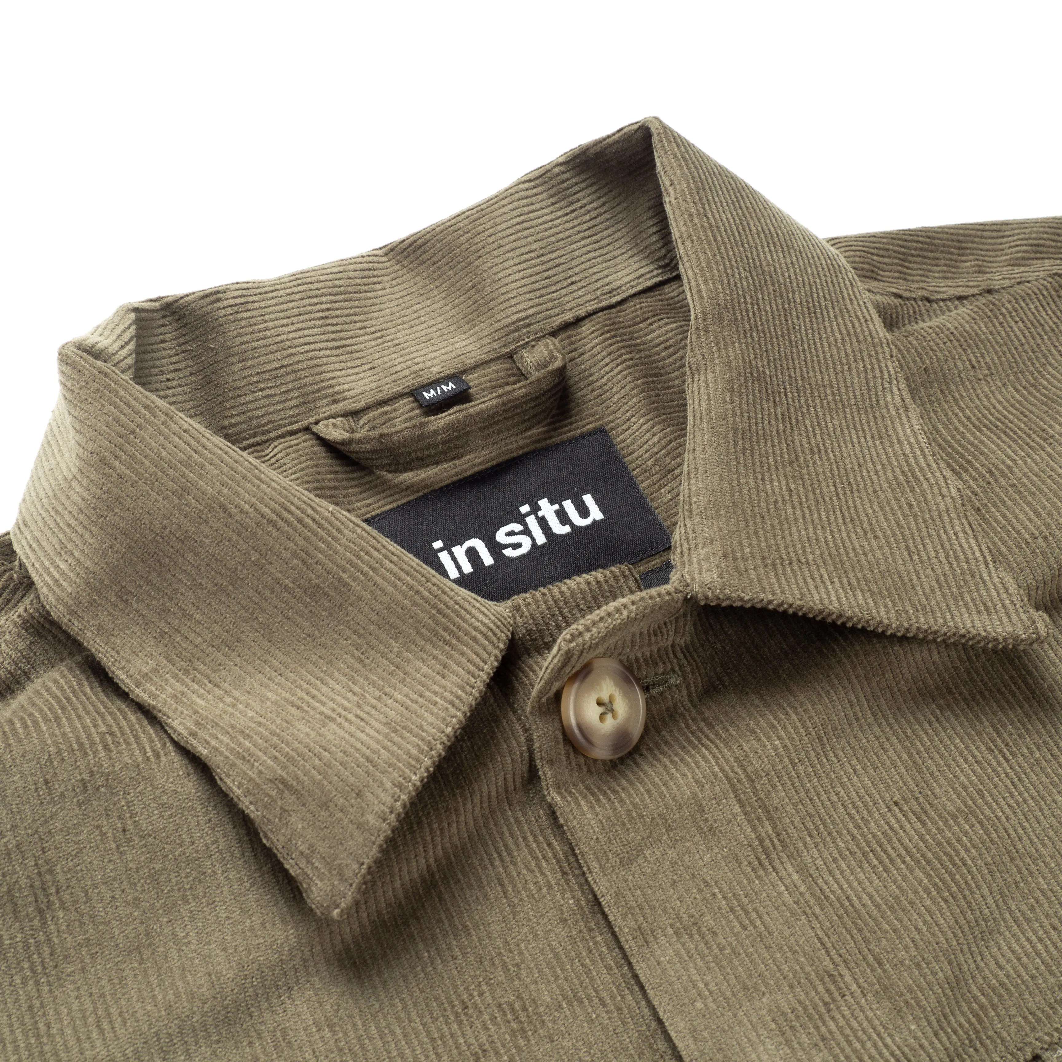 Stylish In Situ Olive Corduroy Jacket