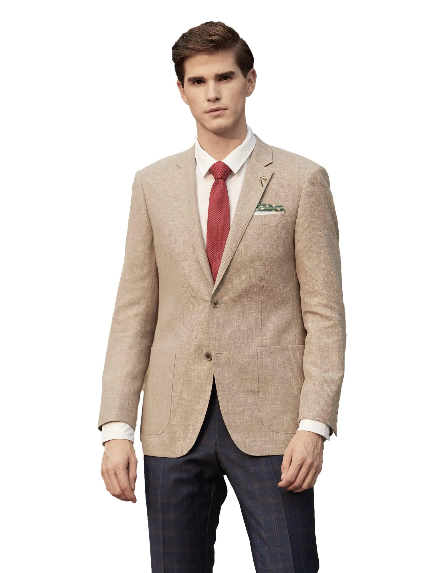 JL4 Asher-Sports Coat-Stone