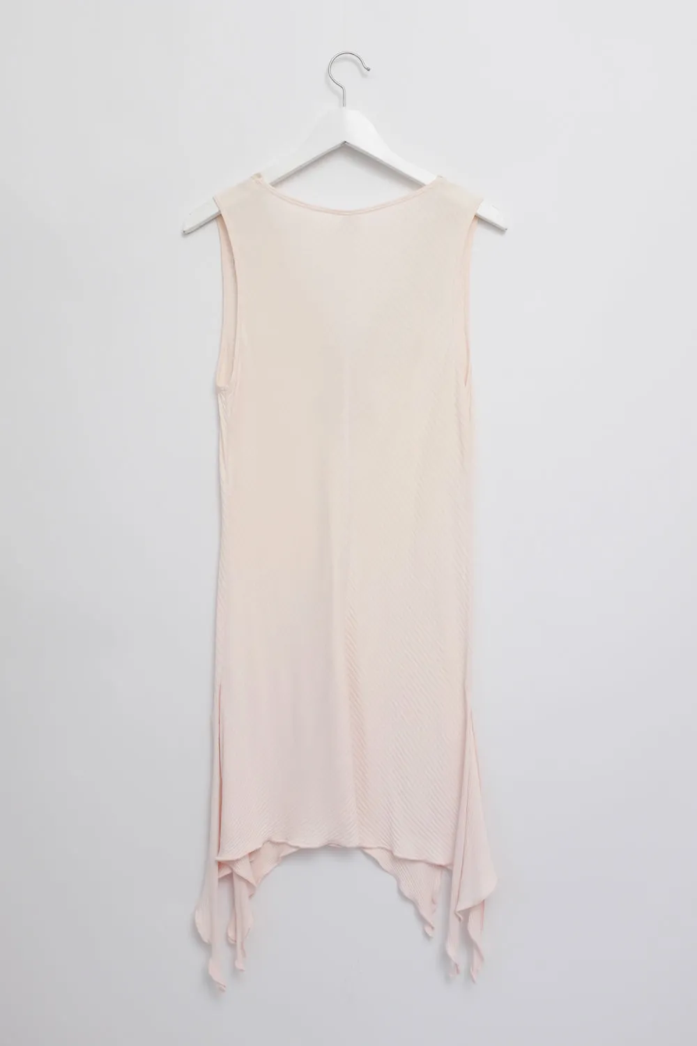 LA PERLA PALE ROSE LACE COTTON DRESS