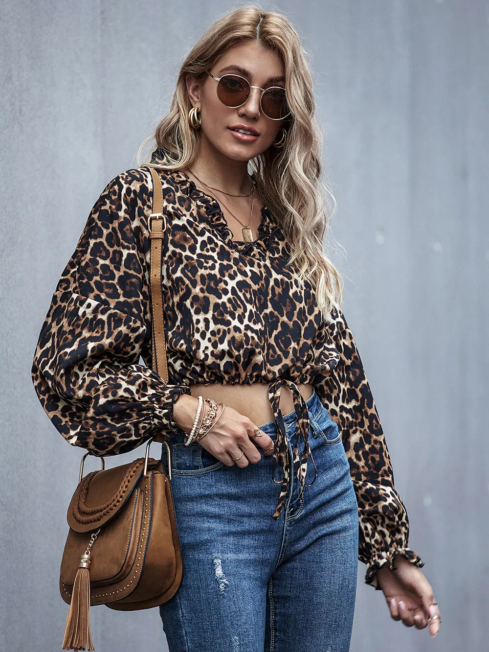 Leopard Print Top