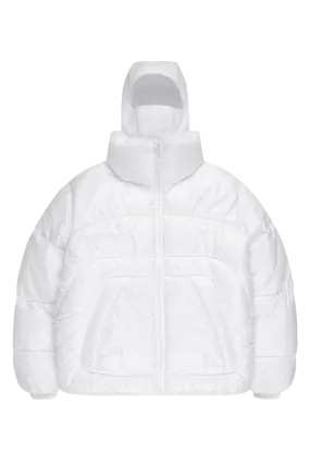 LIGHT NINJA PUFFER JACKET WHITE