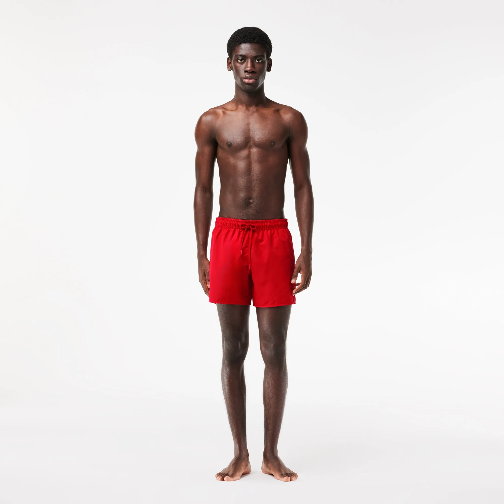 Lightweight Monochrome Swim Trunks