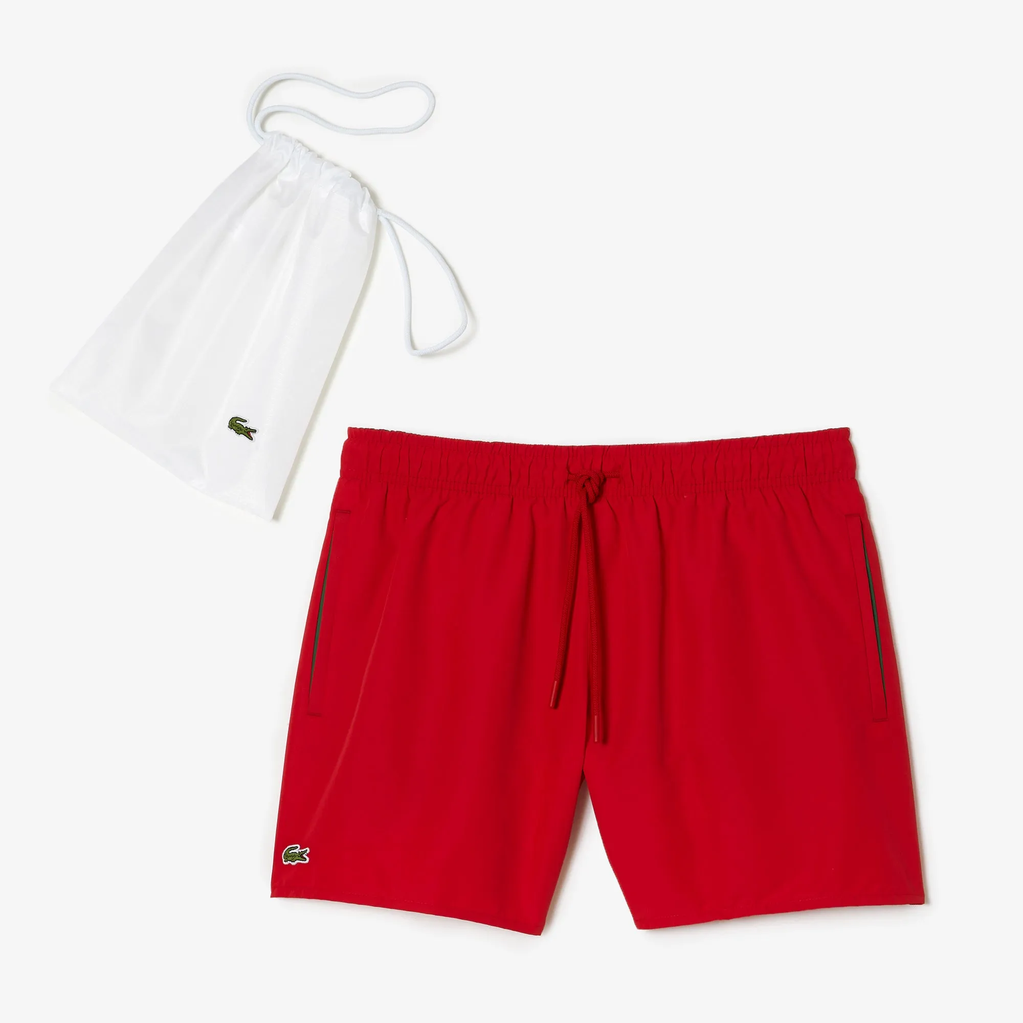 Lightweight Monochrome Swim Trunks