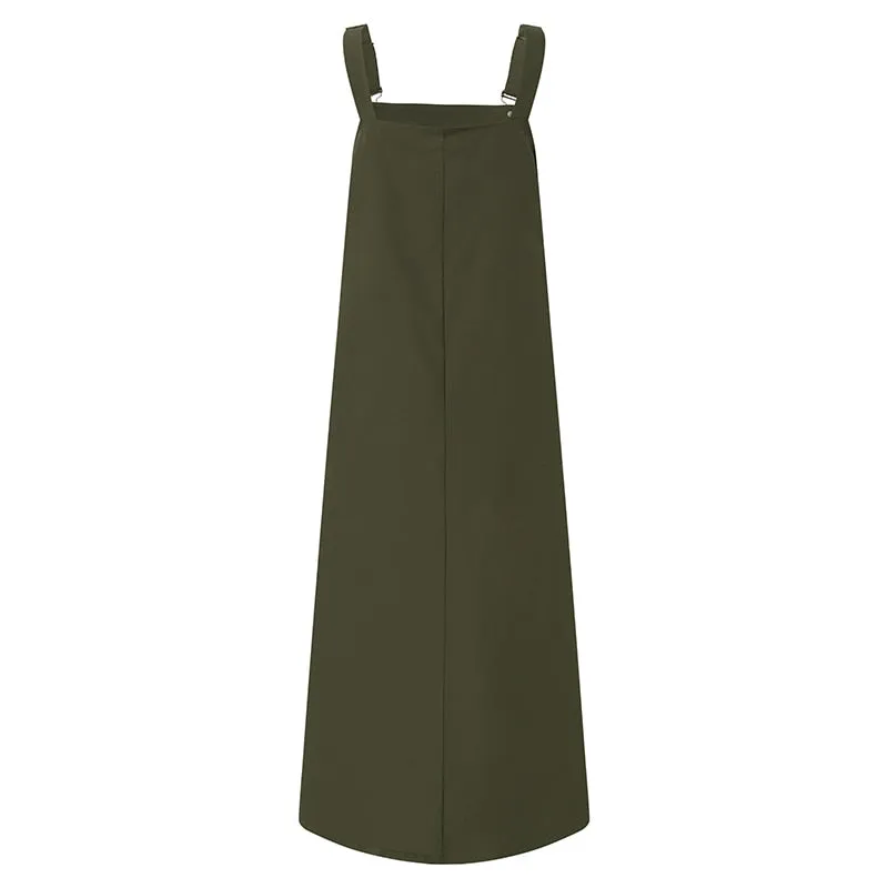 Lightweight Pinafore Maxi Dress