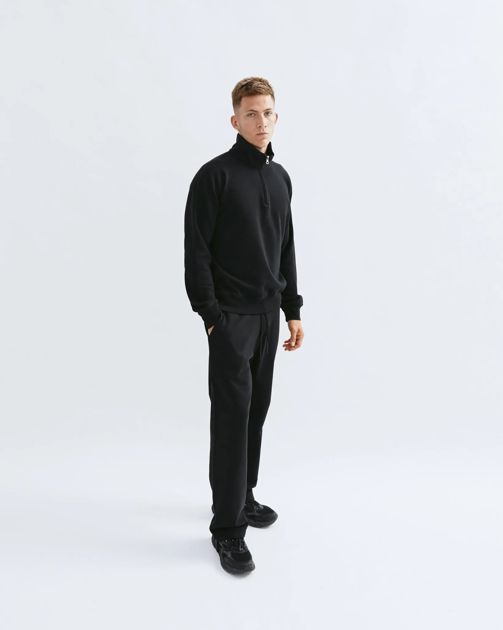 Lightweight Terry Quarter Zip