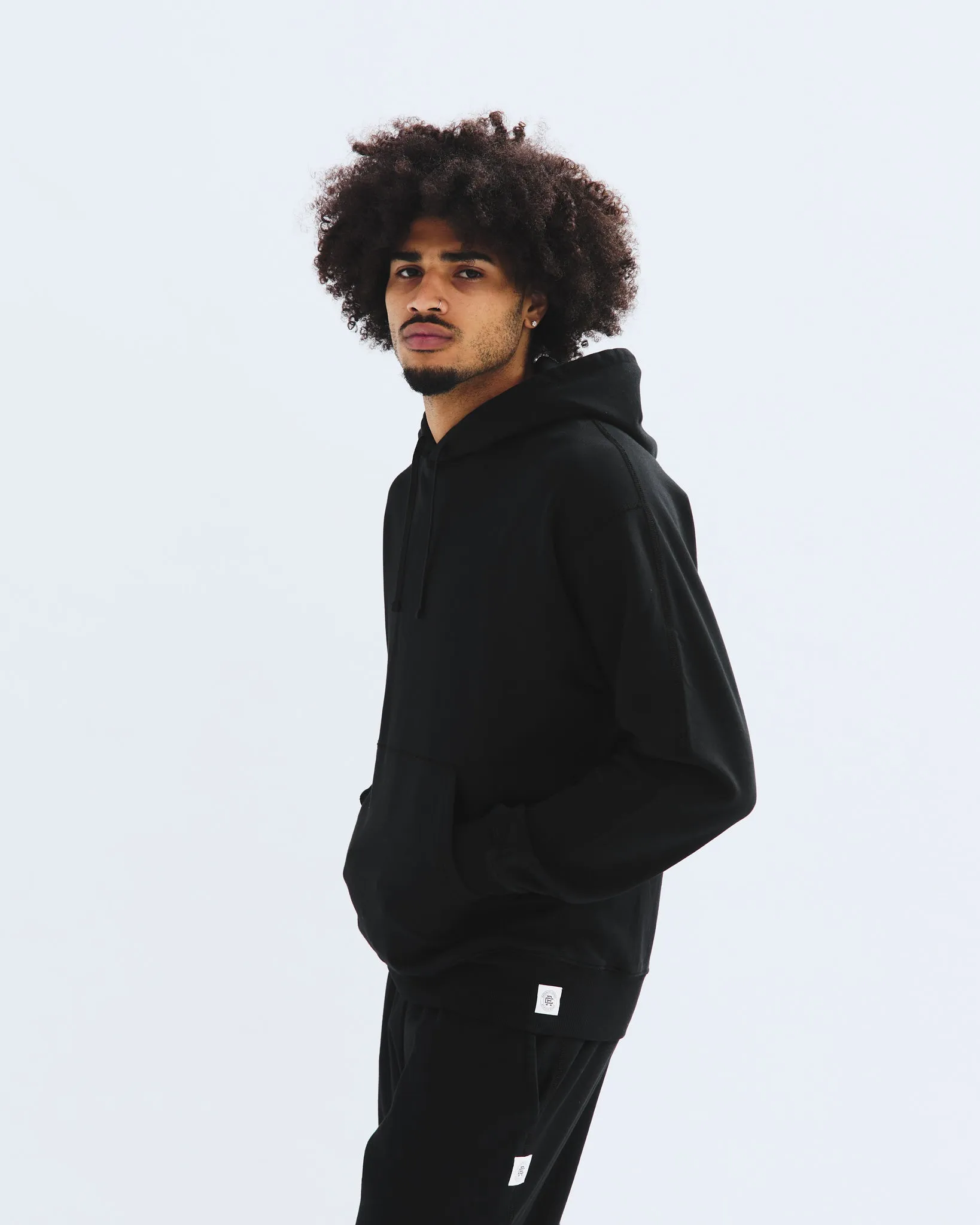 Lightweight Terry Slim Hoodie