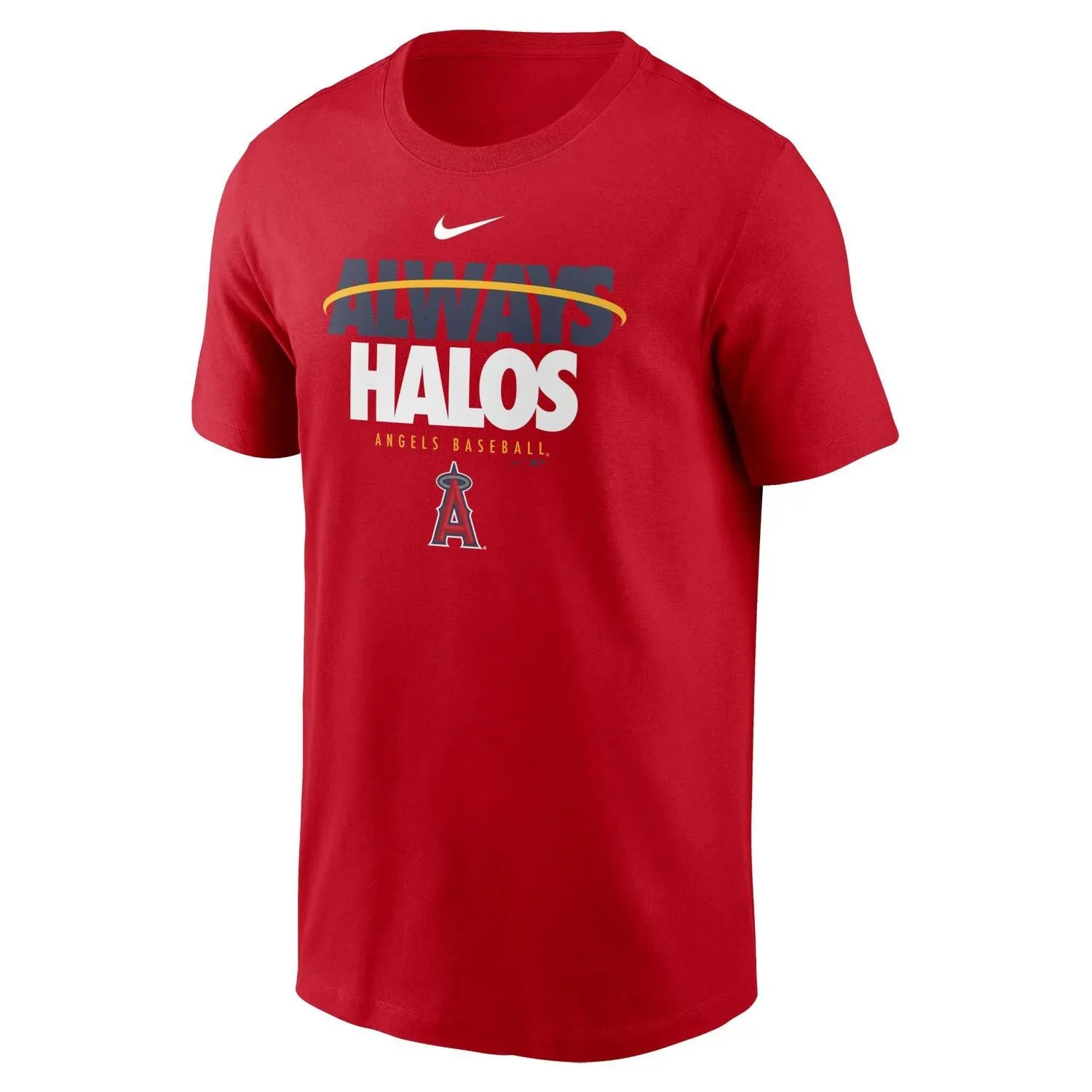 Los Angeles Angels Always Halos Local Team Nike Men's Red T-Shirt