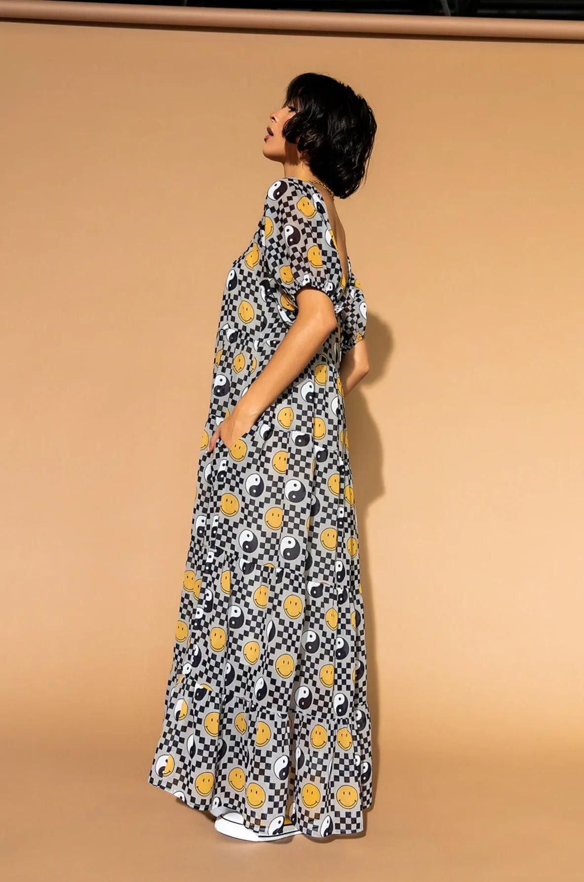 Lucky Lady Maxi Dress in Groovy Girl