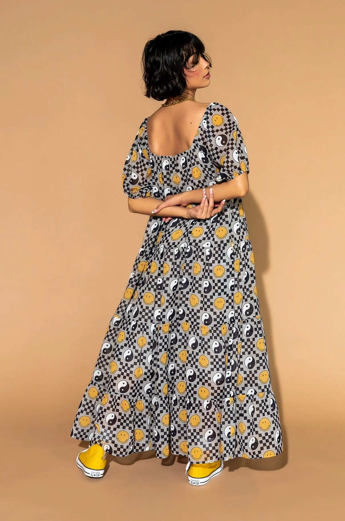 Lucky Lady Maxi Dress in Groovy Girl