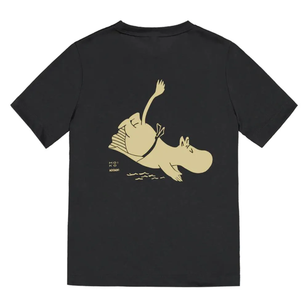 Moominmamma  Diving T-shirt Ladies Black - Moiko