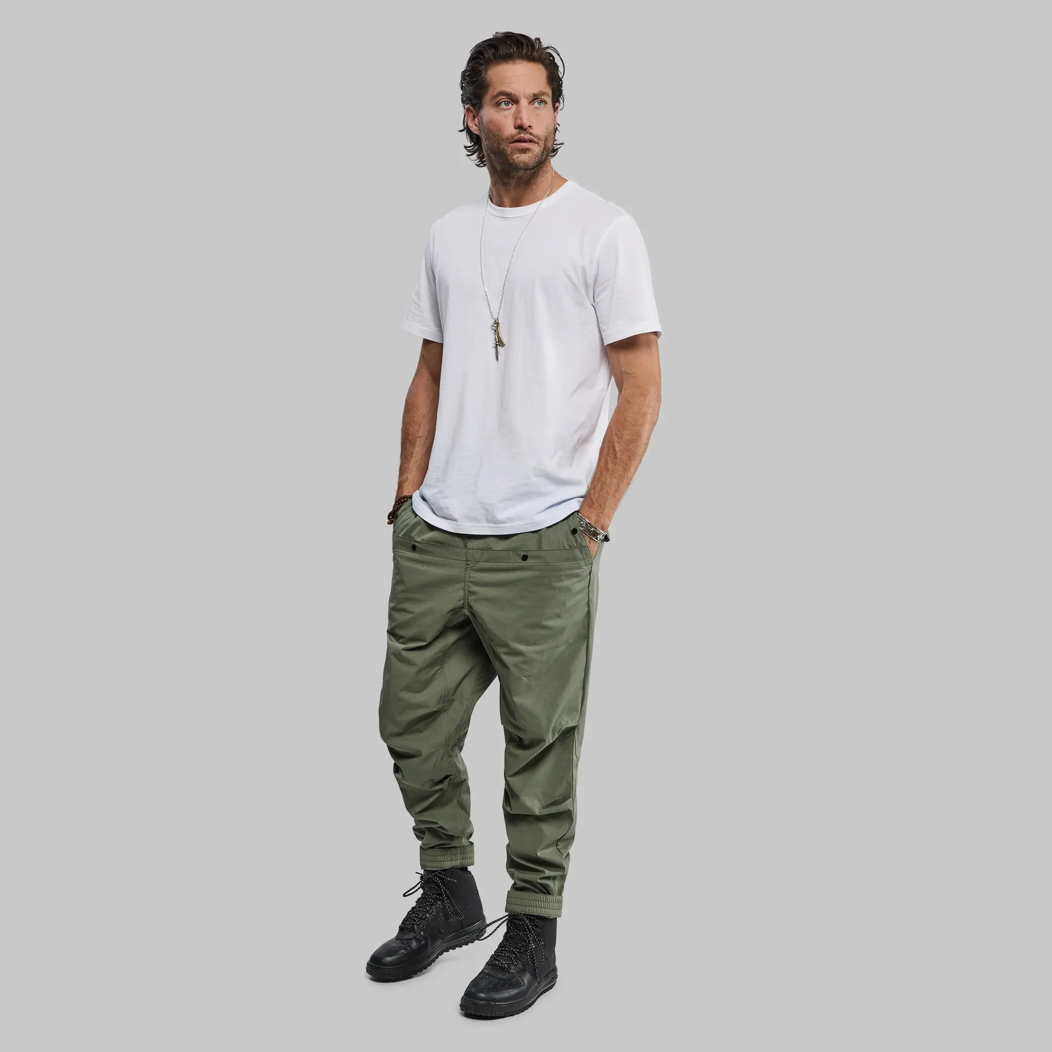 Off Grid Pants. Lightweight Green edition