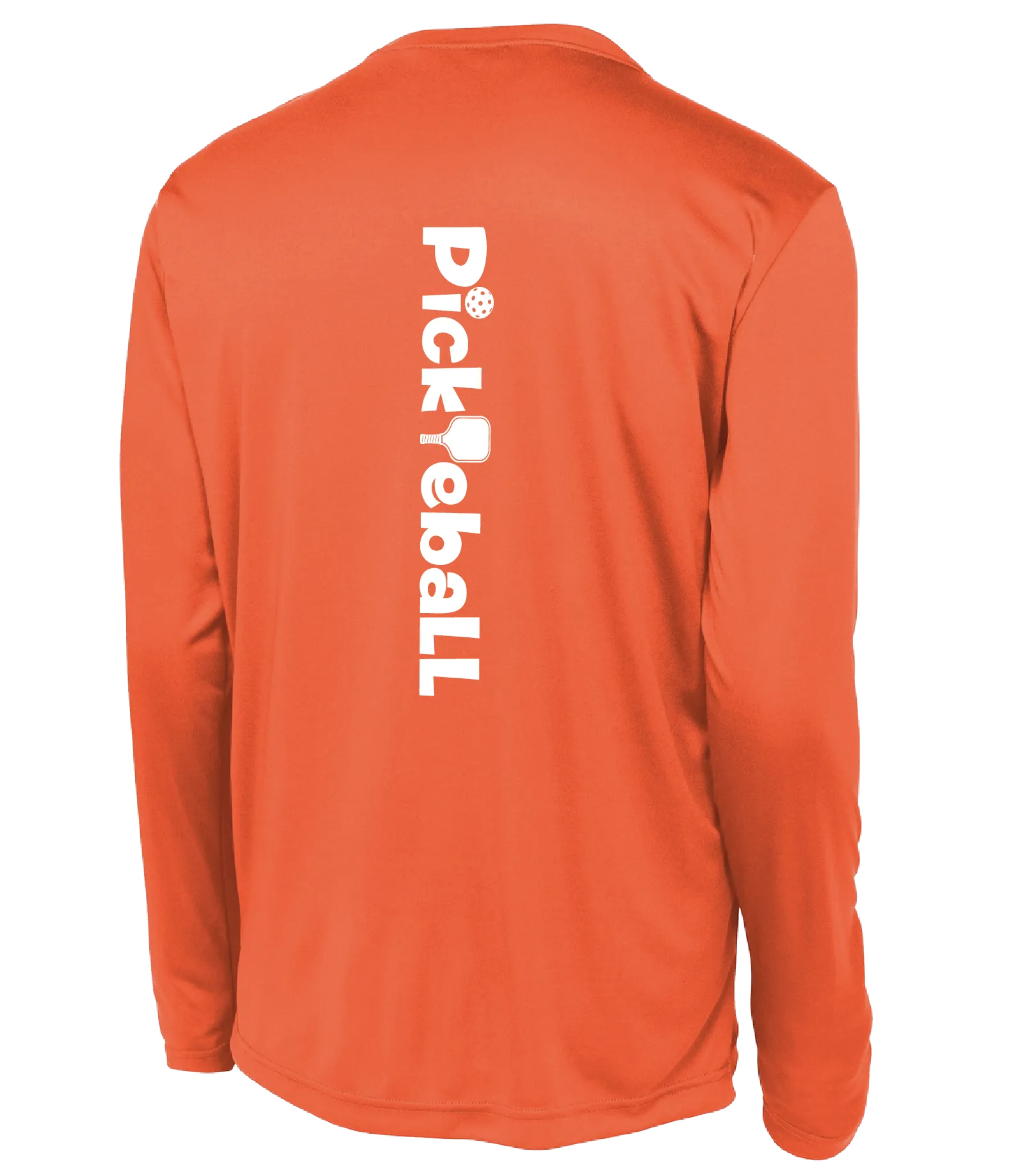 Pickleball Horizontal (Customizable) | Men’s Long Sleeve Athletic Shirts | 100% Polyester