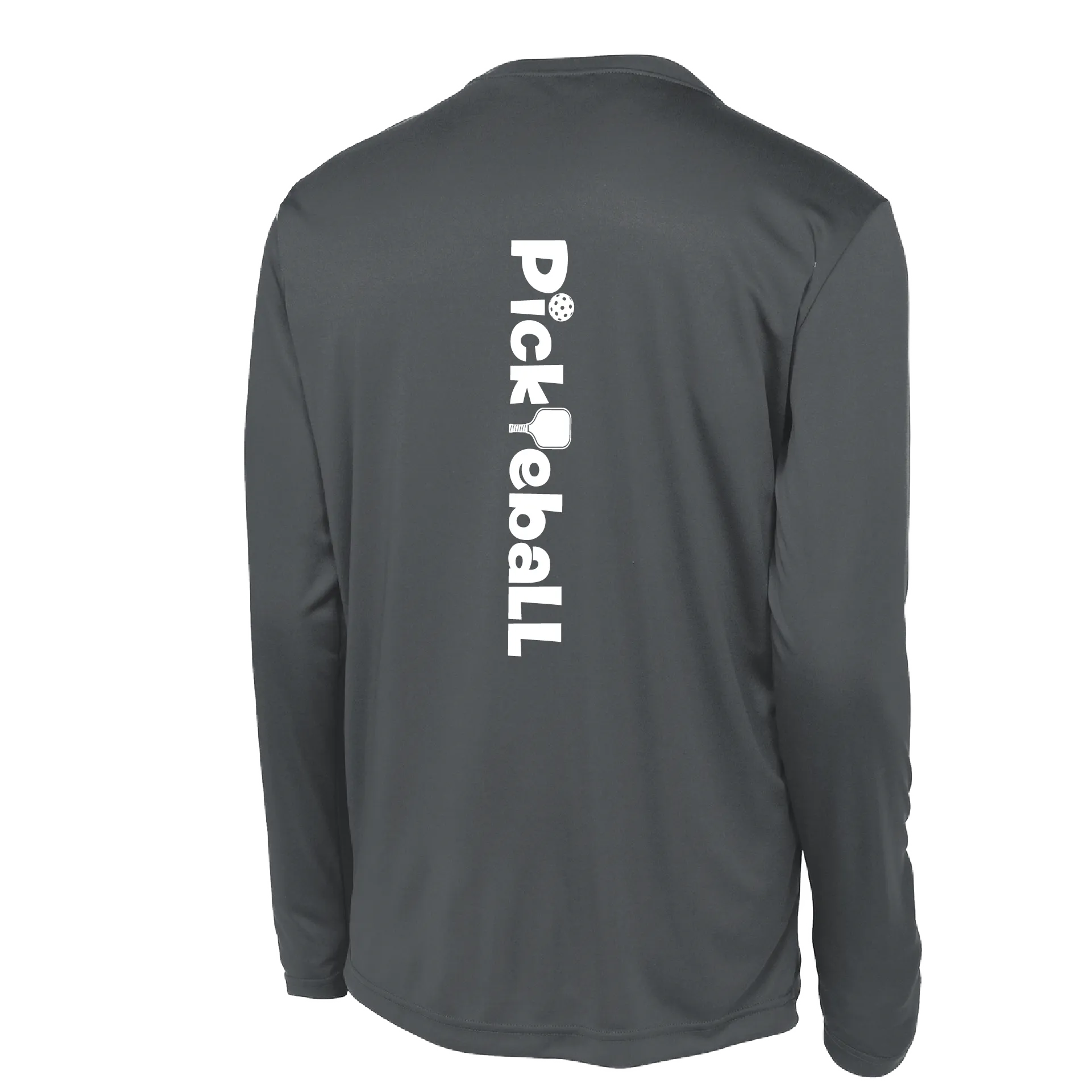 Pickleball Horizontal (Customizable) | Men’s Long Sleeve Athletic Shirts | 100% Polyester